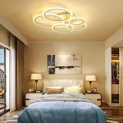 Натяжные Потолки Дизайн Освещения Спальни