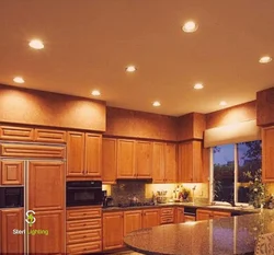 Spotlights For Suspended Ceilings In The Kitchen Interior