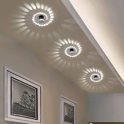 Mətbəx interyerində asma tavanlar üçün işıq lampaları