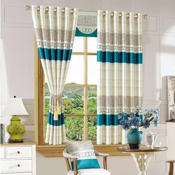 Short Curtains For The Bedroom Up To The Window Sill Photo Ideas