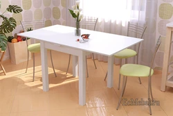 Inexpensive sliding tables for the kitchen photo