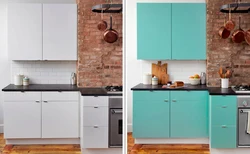 Paint the kitchen before and after photos