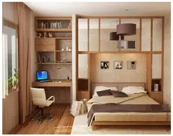 Bedroom Design With Work Area