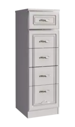 Narrow Chest Of Drawers For The Bedroom, Depth 30 Cm, With Drawers Photo