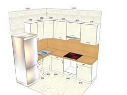 Kitchen design 2x4