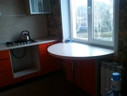Tables For A Small Kitchen In Khrushchev Photo