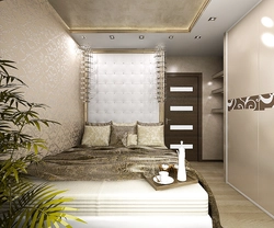 Bedroom design in three rubles