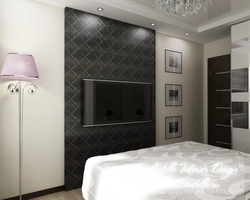 Bedroom design in three rubles