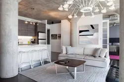 Living Room Studio In Modern Style Design Photo