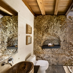 Bathroom design chalet