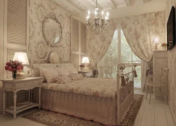 Спальня ў французскім стылі фота