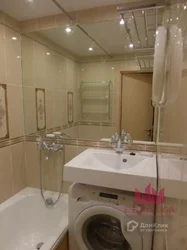 Bathroom design in a panel house