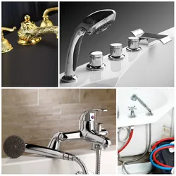 Bathroom Faucets With Bath Mount Photo