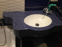 Bathroom Sinks Made Of Artificial Stone Photo
