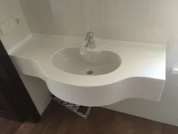 Раковины для ванной комнаты из искусственного камня фото