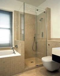 Bathroom With Corner Shower Design