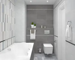 Laparet tiles in the bathroom interior