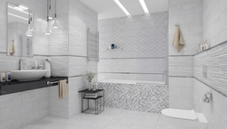 Laparet tiles in the bathroom interior