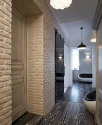Photo Of A Corridor In An Apartment With Decorative