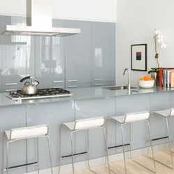 Glass kitchen photo