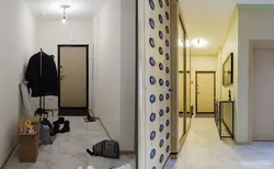 Photos of hallways before and after