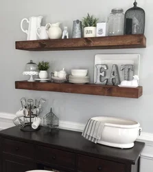 Small Shelf For The Kitchen Photo