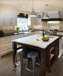 Modern kitchen interior in your home