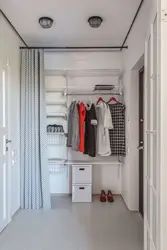 Storage system in the hallway photo