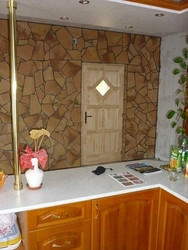 Фото кухни с гибким камнем
