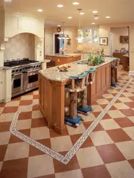 Linoleum for kitchen design