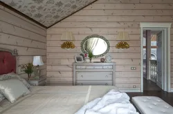 Покраска Спальни В Деревянном Доме Фото