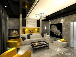 Modern colors in living room design