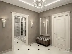Qapılı bir evdə koridor dizaynı