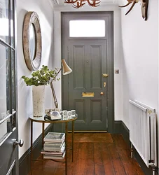 Hallway Design In A House With A Door