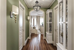 Hallway Design In A House With A Door