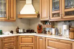 Kitchen Design With Corner Stove