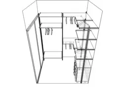 Dressing Room Layout With Dimensions 2X2 Photo