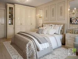 Small bedroom design in classic style