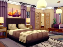 Bedroom sims design