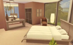 Bedroom sims design