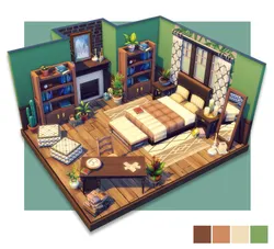 Bedroom Sims Design