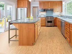 Photo of kitchen floors linoleum
