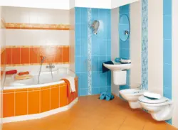 Choose tiles for the bathroom by color photo