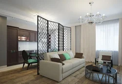 How To Separate The Bedroom From The Living Room With A Partition Photo