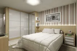 Wardrobes In A Small Bedroom Design Photo