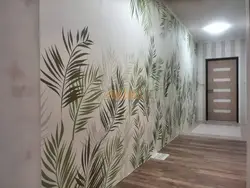 Design How To Hang Wallpaper In The Hallway