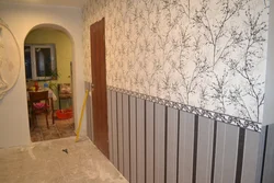 Design How To Hang Wallpaper In The Hallway