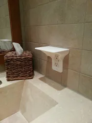Розетки в ванной комнате фото