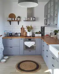 White scandi kitchen design