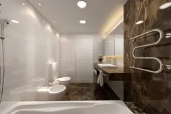 Small bathroom lighting design